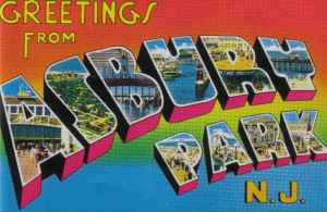 Greetings From Asbury Park postcard